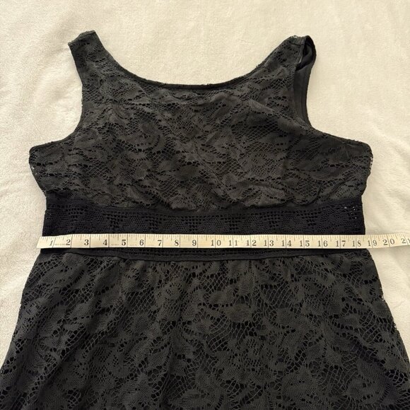 AMERICAN RAG Plus Size Black Lace Fit & Flare Dress, NWT Size 3X - Picture 6 of 13